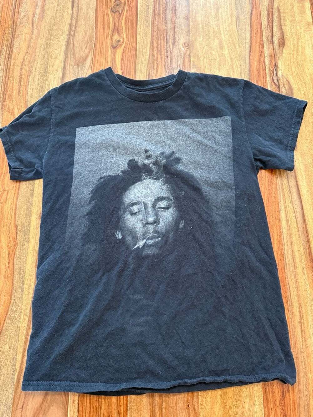 Zion Rootswear Bob Marley Graphic T-Shirt Size Small